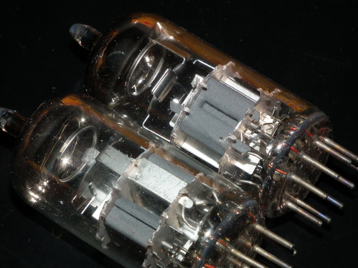 PCC88 Philips 7DJ8 Platinum Matched Pair NOS NIB RARE Made in 60s ECC88 Sub EI