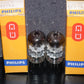PCC88 Philips 7DJ8 Platinum Matched Pair NOS NIB RARE Made in 60s Heerlen