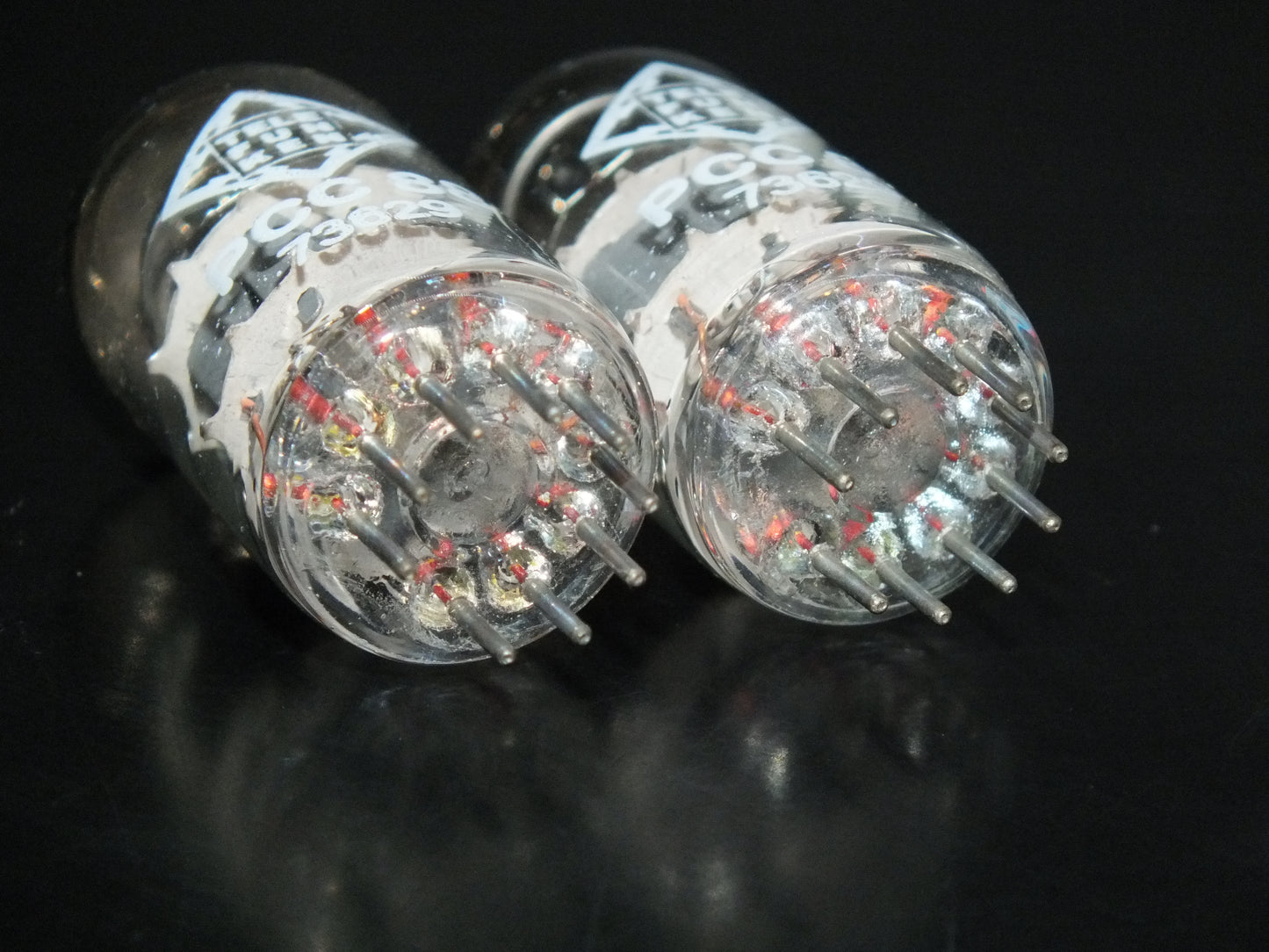 PCC88 Telefunken 7DJ8 NOS NIB Platinum Matched pair ECC88 6DJ8 E88CC sub