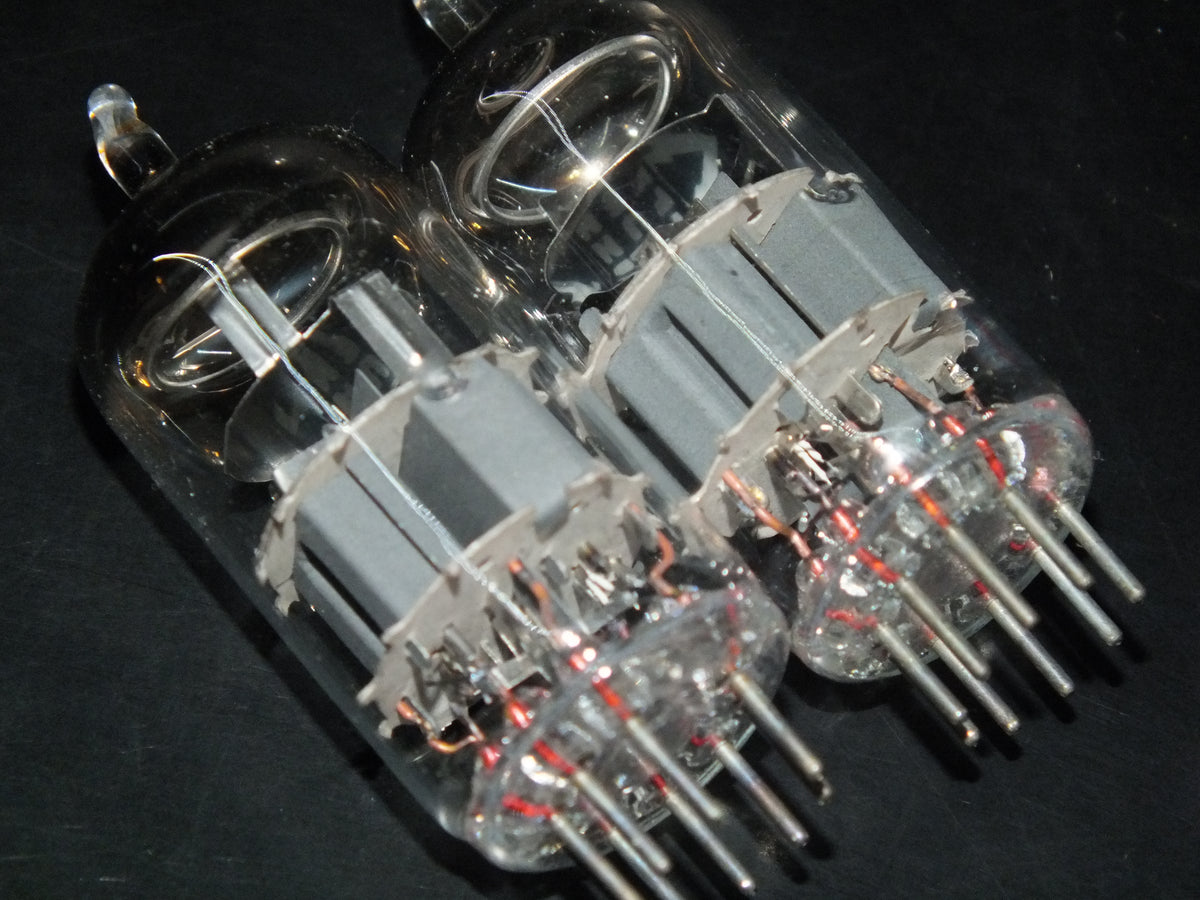 PCC88 Telefunken 7DJ8 NOS NIB Platinum Matched pair ECC88 6DJ8 E88CC sub