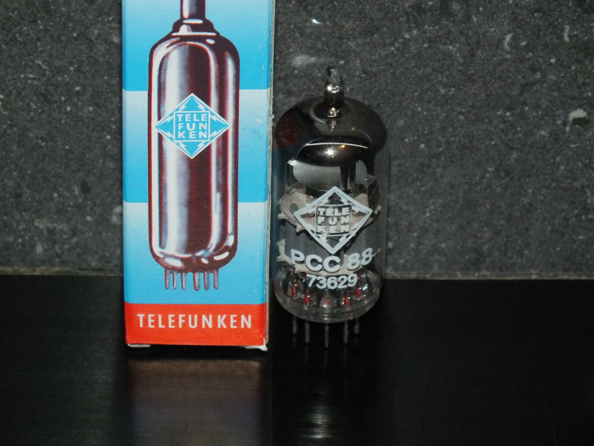 PCC88 Telefunken 7DJ8 NOS NIB  ECC88 6DJ8 E88CC sub Balanced Triodes