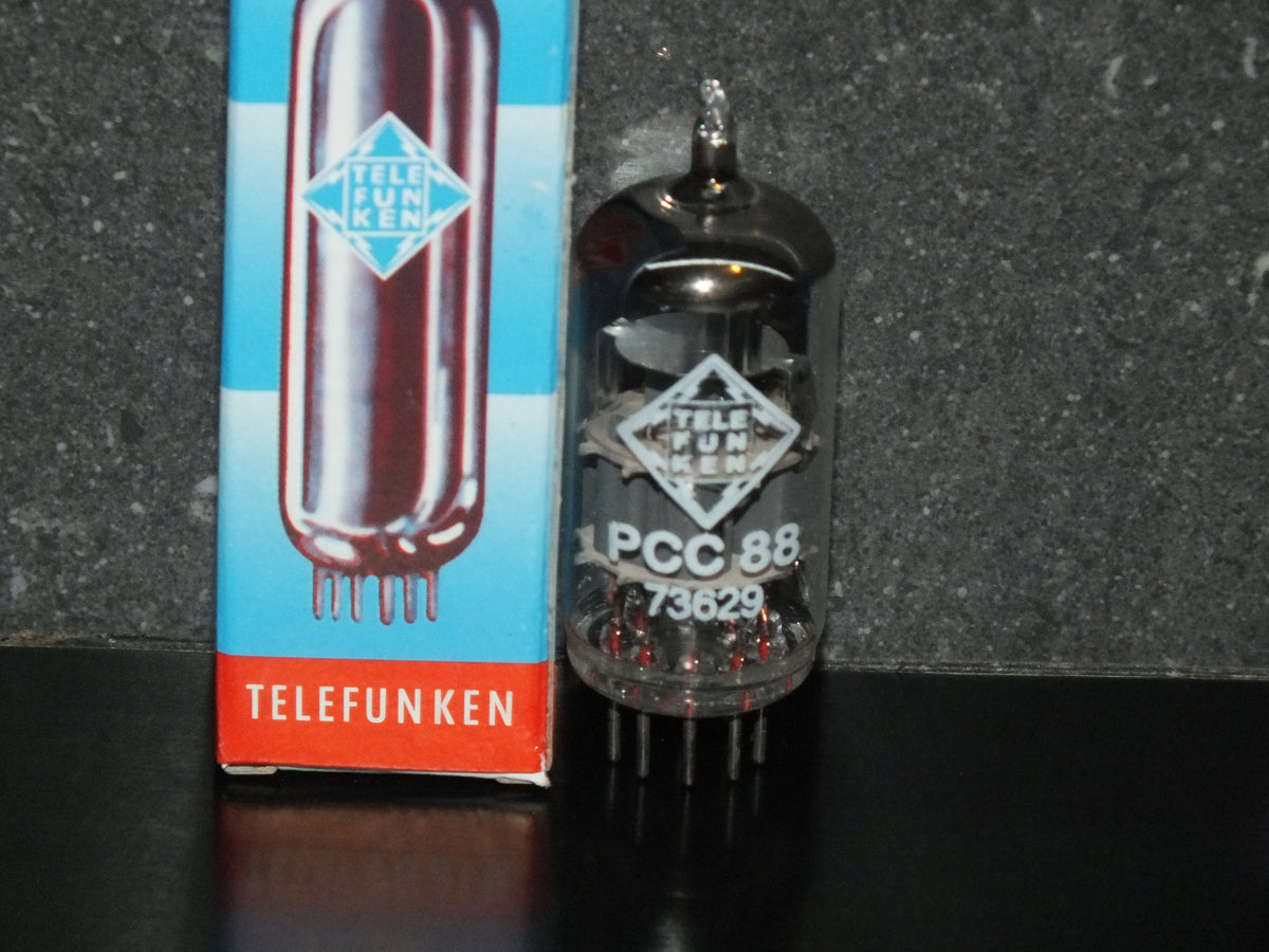 PCC88 Telefunken 7DJ8 NOS NIB  ECC88 6DJ8 E88CC sub Balanced Triodes