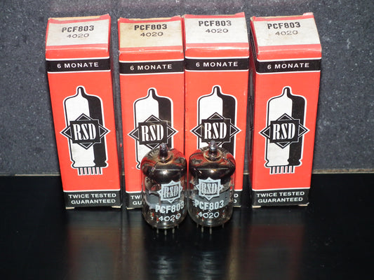 One (1 tube) PCF803 Mullard Blackburn RSD NOS NIB