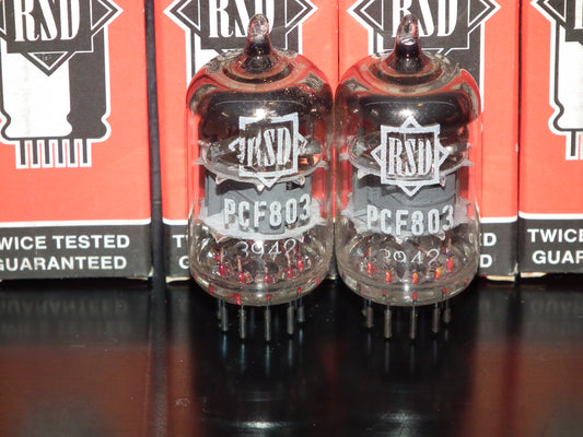 Platinum matched pair PCF803 RSD NOS NIB