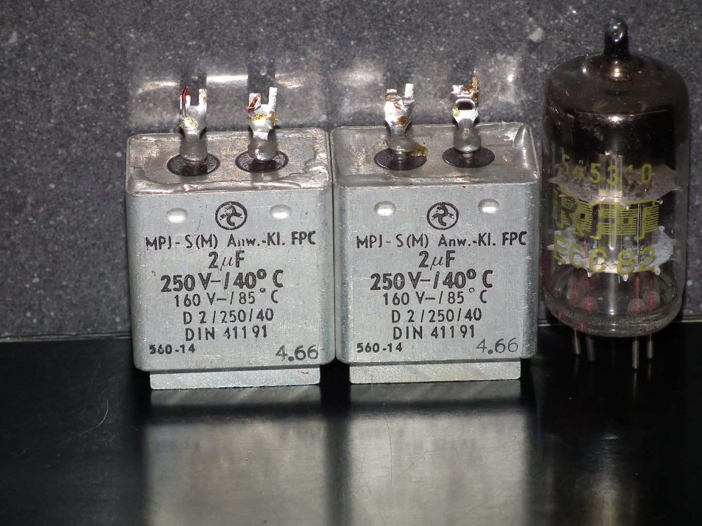 Hydra AEG Berlin PIO capacitors 2uF 250V Audio coupling two pcs (2)