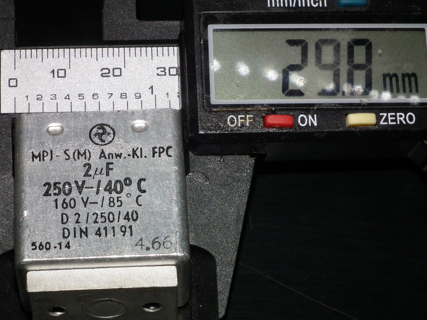 Hydra AEG Berlin PIO capacitors 2uF 250V Audio coupling two pcs (2)