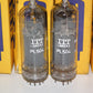 Matched Pair PL504 ITT Philips Holland Heerlen RARE Top Side Getter