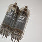 Matched Pair PL504 ITT Philips Holland Heerlen RARE Top Side Getter