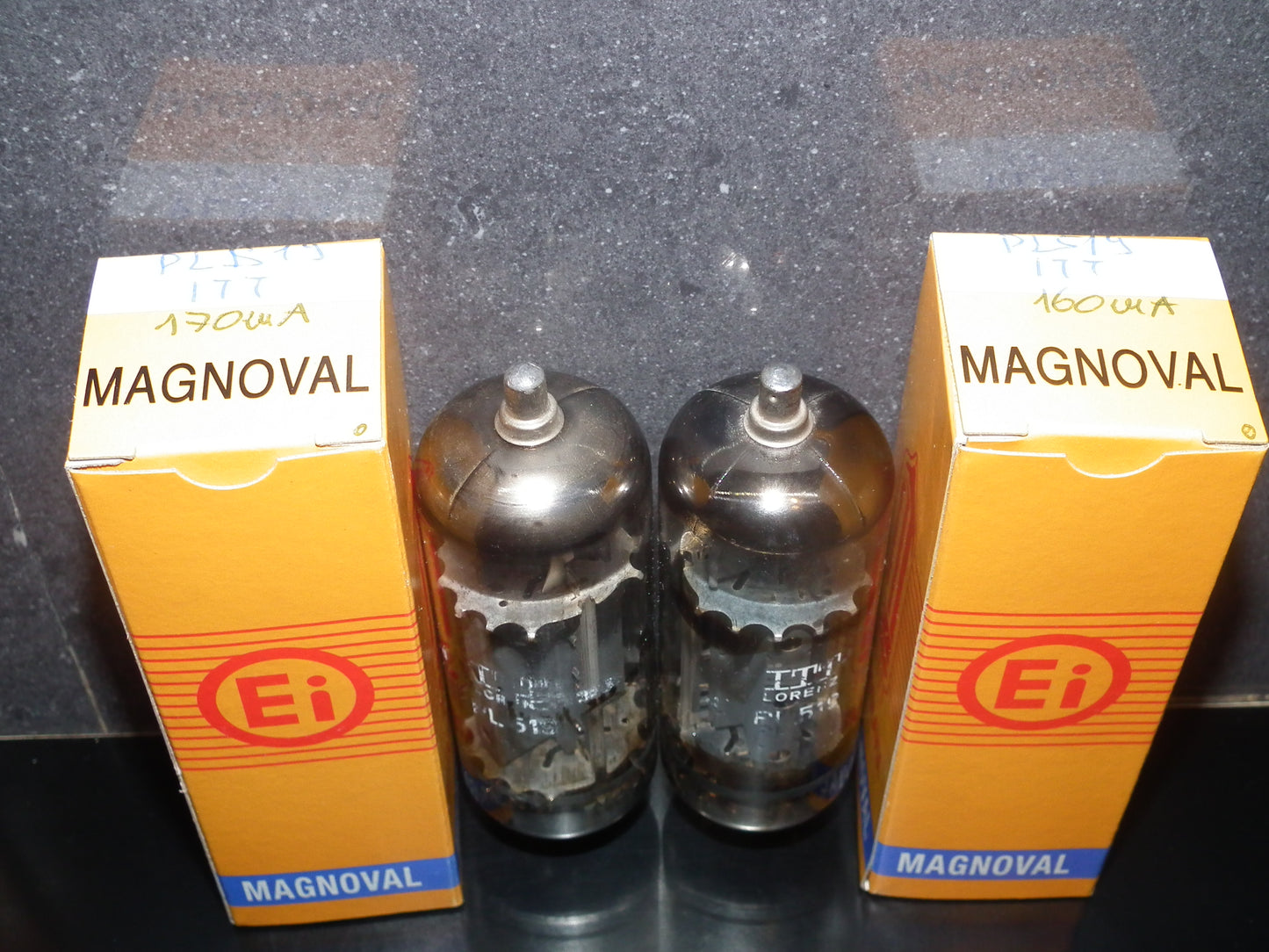 PL519 ITT Philips 40KG6 PLATINUM Matched PAIR EAR Used Tested