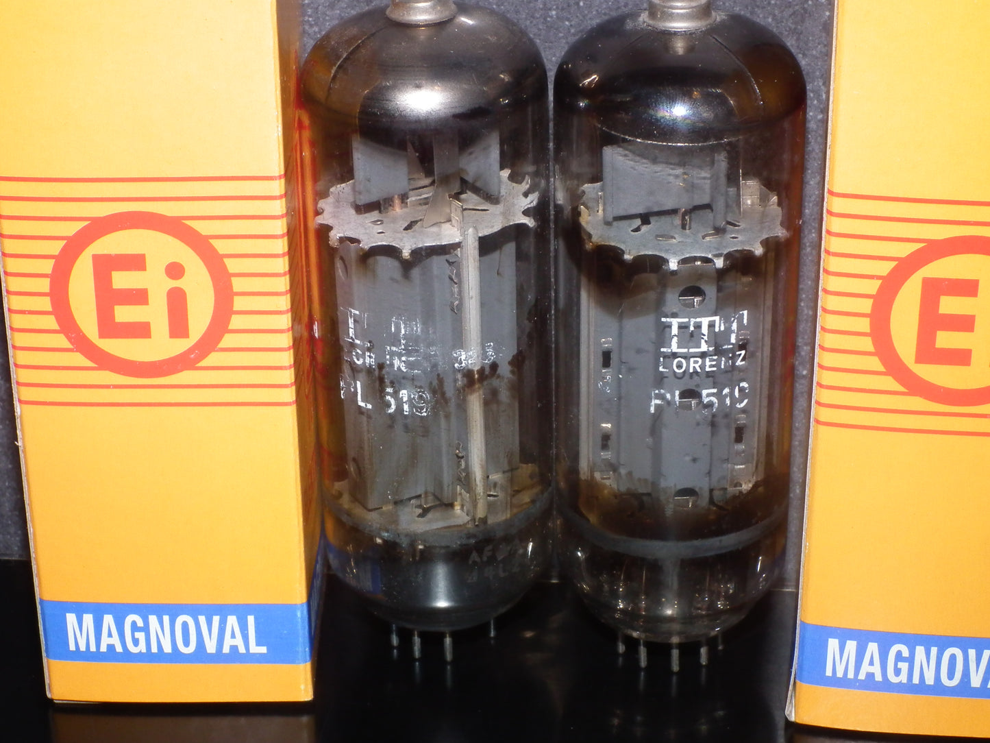 PL519 ITT Philips 40KG6 PLATINUM Matched PAIR EAR Used Tested