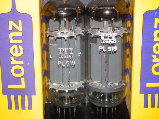 PL519 ITT Lorenz 40KG6 PLATINUM Matched PAIR EAR Tested