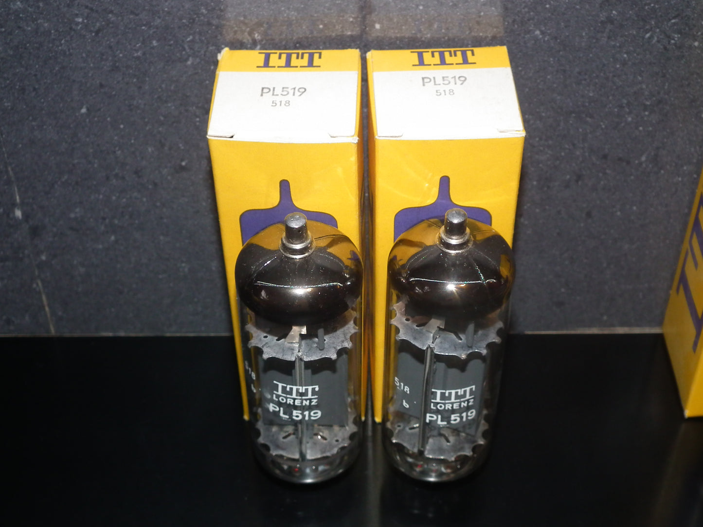 PL519 ITT Lorenz 40KG6 PLATINUM Matched PAIR Mullard Blackburn EAR Tested