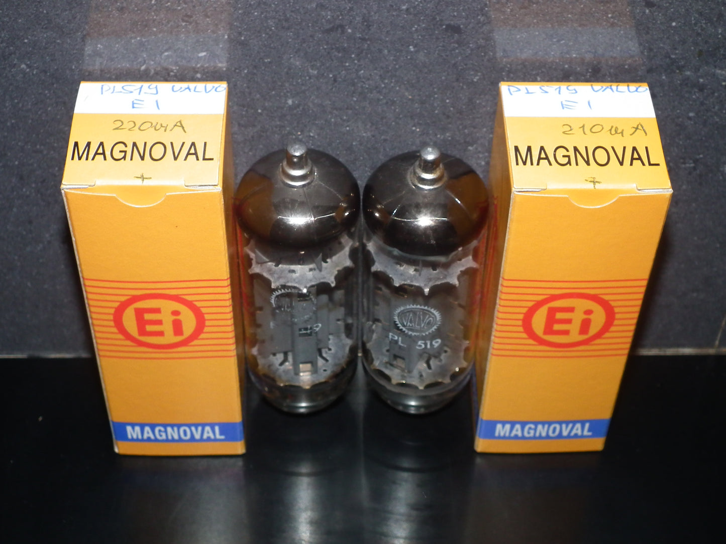PL519 Valvo EI 40KG6 PLATINUM Matched PAIR EAR Used Tested
