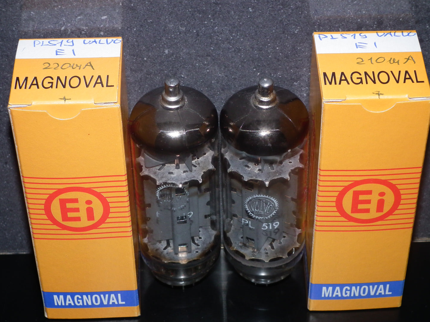PL519 Valvo EI 40KG6 PLATINUM Matched PAIR EAR Used Tested