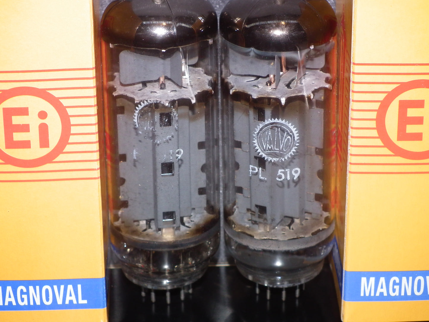 PL519 Valvo EI 40KG6 PLATINUM Matched PAIR EAR Used Tested
