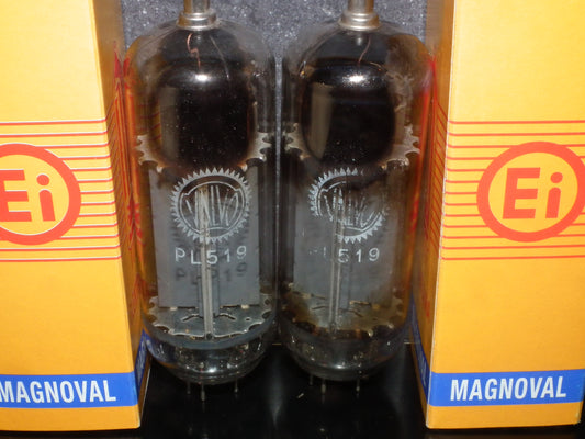 PL519 Valvo Mullard 40KG6 PLATINUM Matched PAIR EAR Used