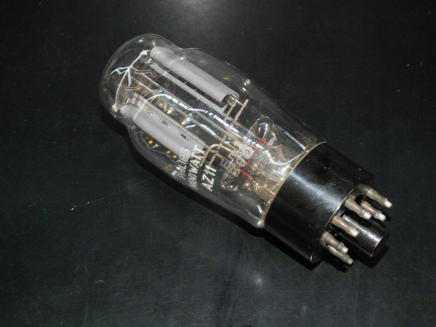 AZ11 Mullard Square Getter Blackburn Plant rebranded Philips NOS