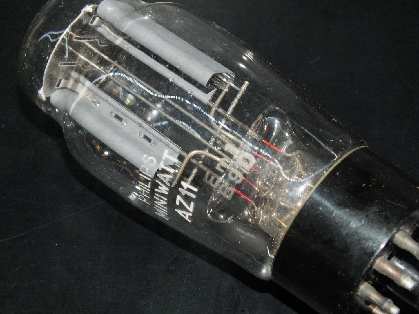 AZ11 Mullard Square Getter Blackburn Plant rebranded Philips NOS