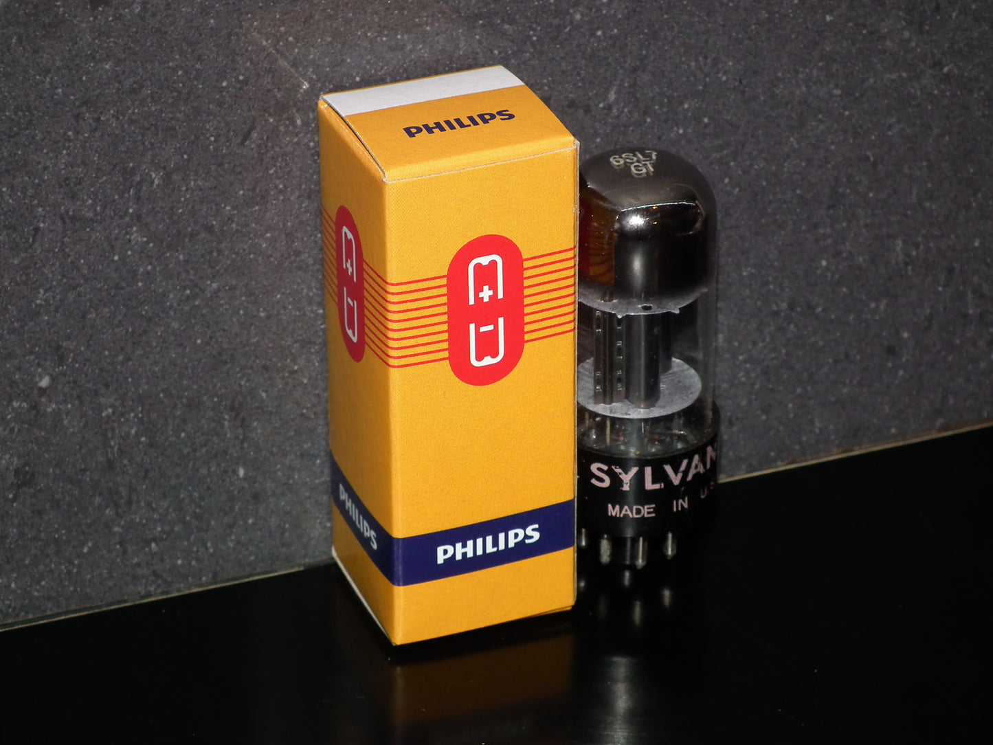 Philips Tube Boxes for Octal Audio tubes GZ34 6SN7GT ECC33 5AR4 (10 pcs)