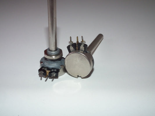 NOS Vintage Piher CARBON Potentiometer 10K LOG Shaft 6.0mm