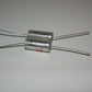 Two vintage NOS Polystyrene Capacitors 8200pFd / 630V Hi End Caps