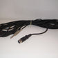 NOS Hi Quality Audio Cable XLR Female to 6.3mm Prefer MK-105 Low Noise 10m