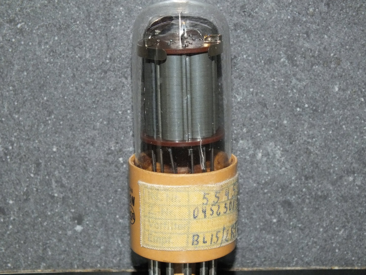 RCA Photomultiplier Tube RARE Handwritten Label