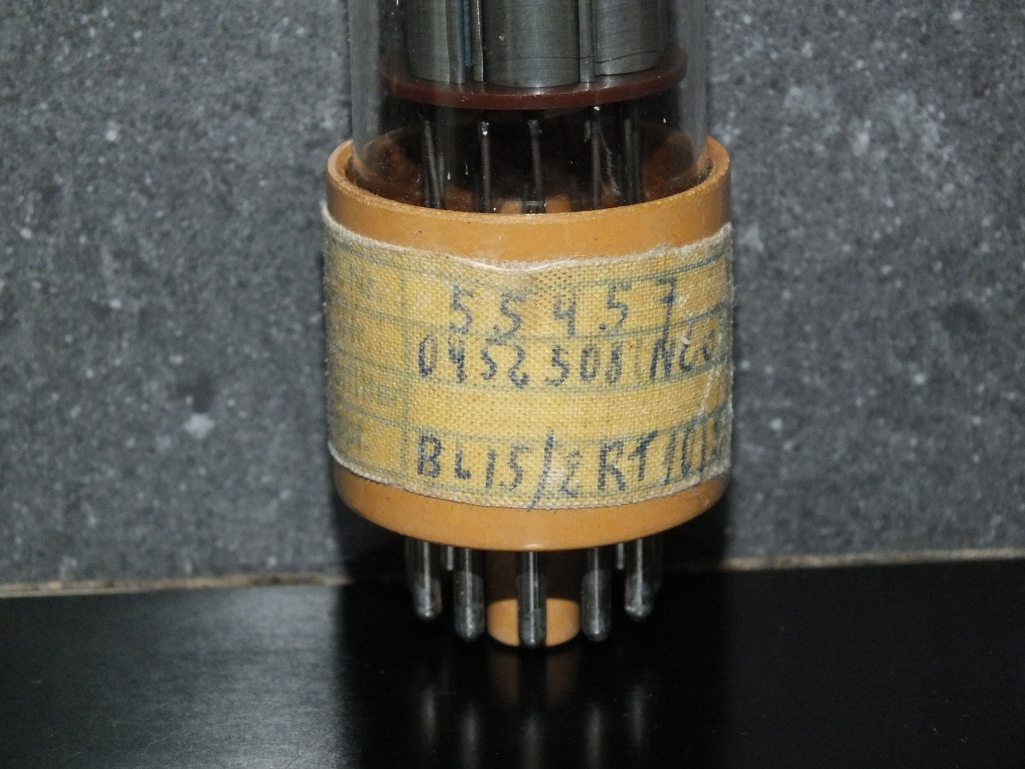 RCA Photomultiplier Tube RARE Handwritten Label
