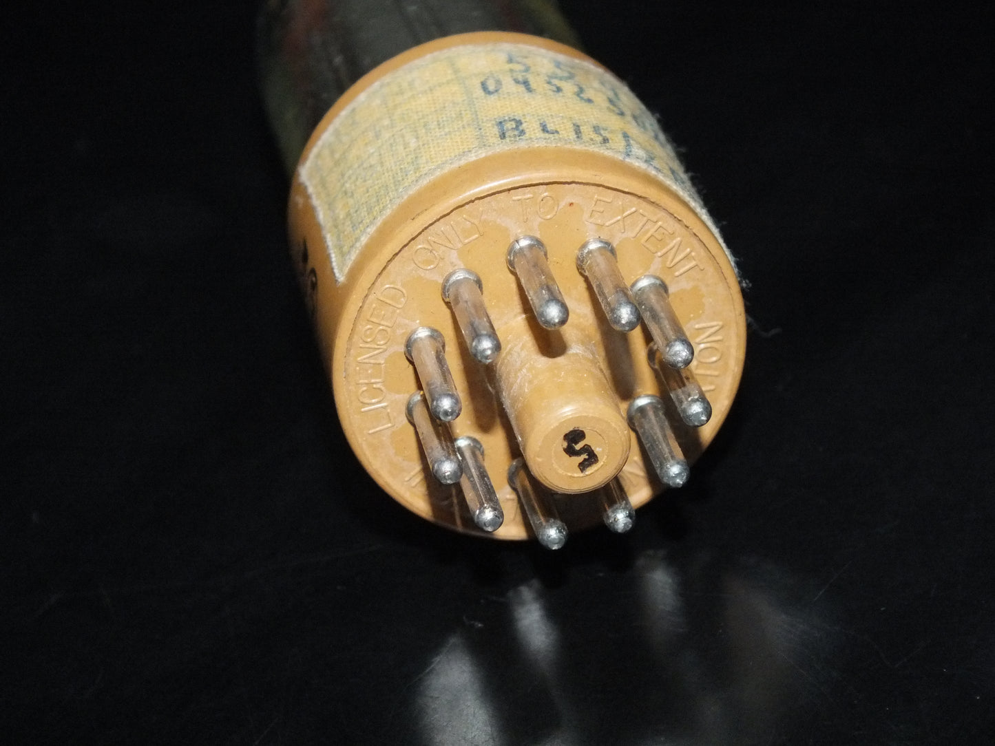 RCA Photomultiplier Tube RARE Handwritten Label