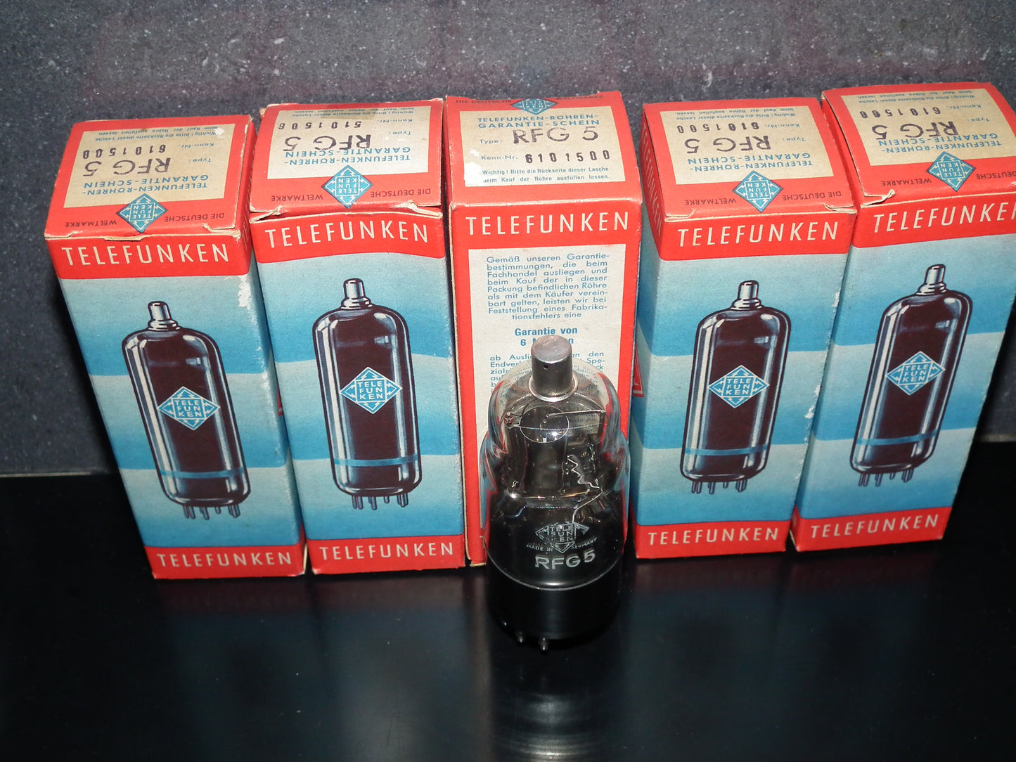 Telefunken RFG5 tube NOS NIB