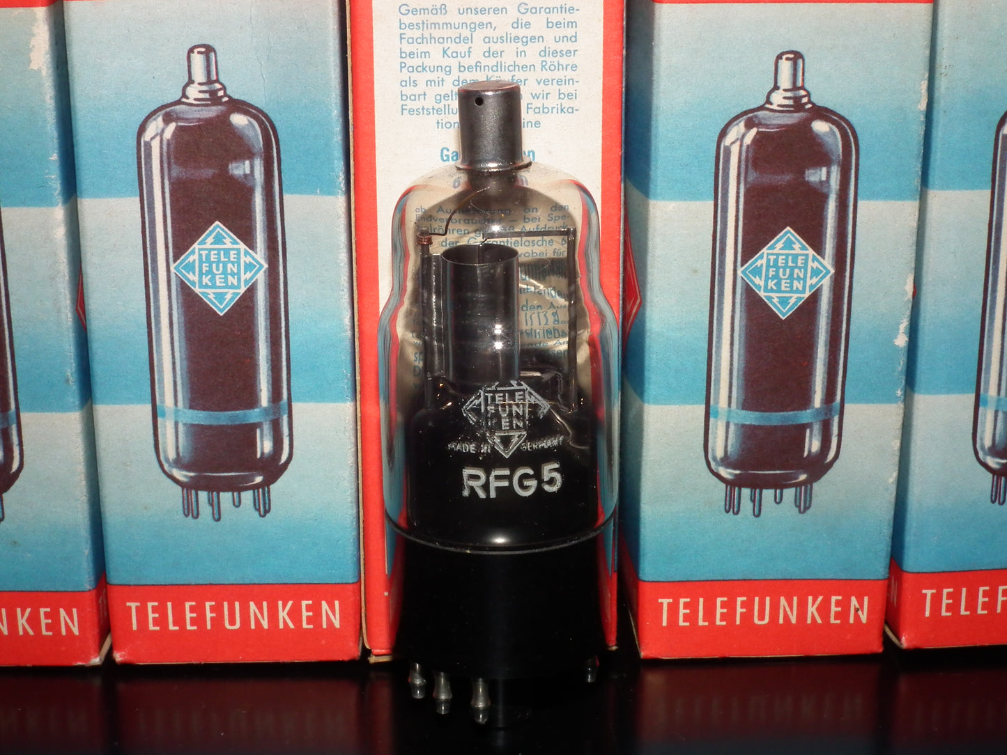 Telefunken RFG5 tube NOS NIB