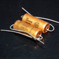 Two NOS MP capacitors 0.1 uF 250V Rifa Sweden PIO