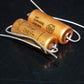 Two NOS MP capacitors 0.1 uF 250V Rifa Sweden PIO