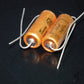 Two NOS MP capacitors 0.1 uF 250V Rifa Sweden PIO