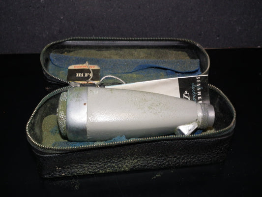 Vintage Sennheiser MD 21-2 Microphone in original bag (NOT TESTED, AS IS)