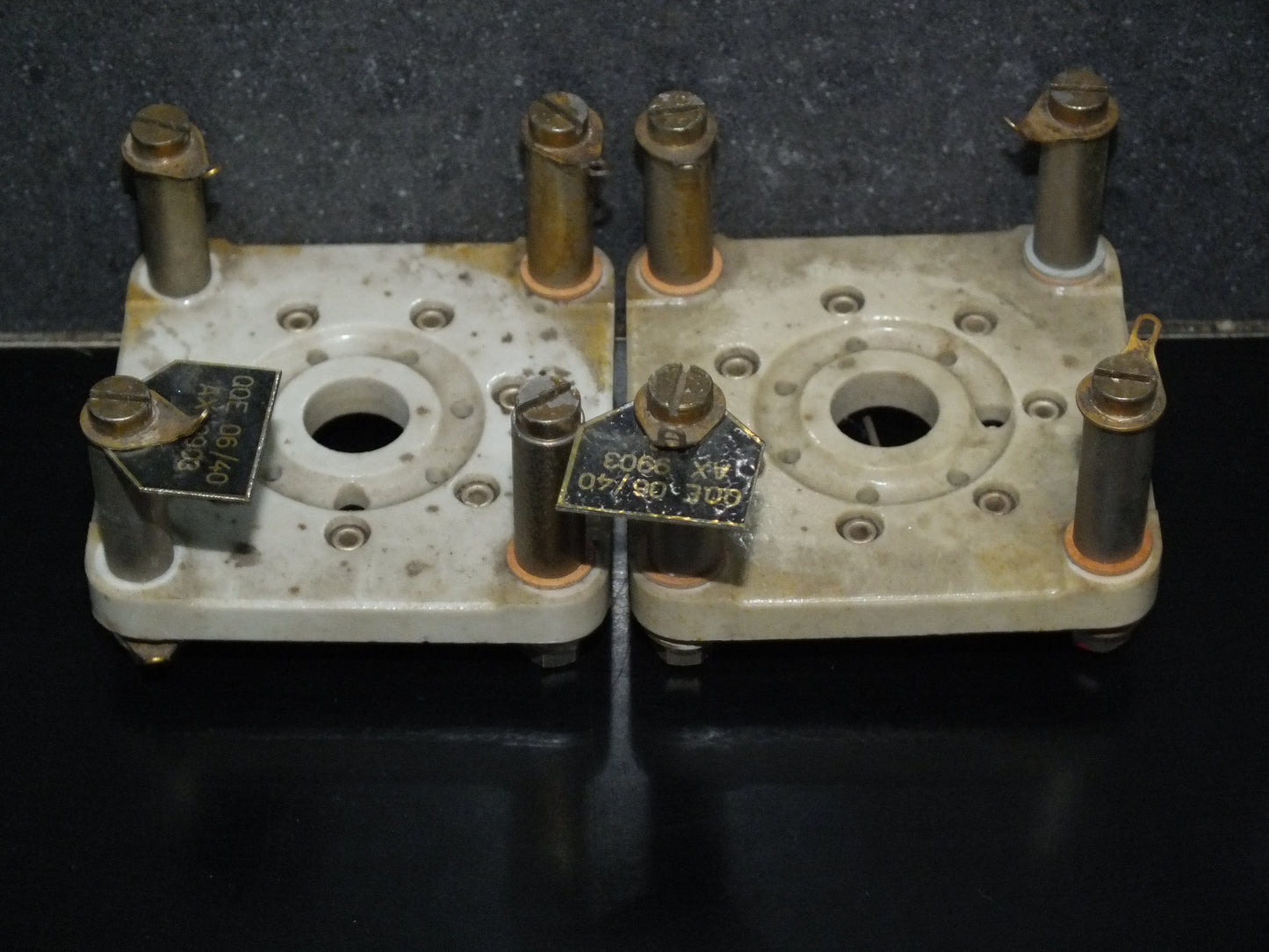 Septar 7 Pins Vacuum Tube Socket Ceramic - QQE06/40 829B