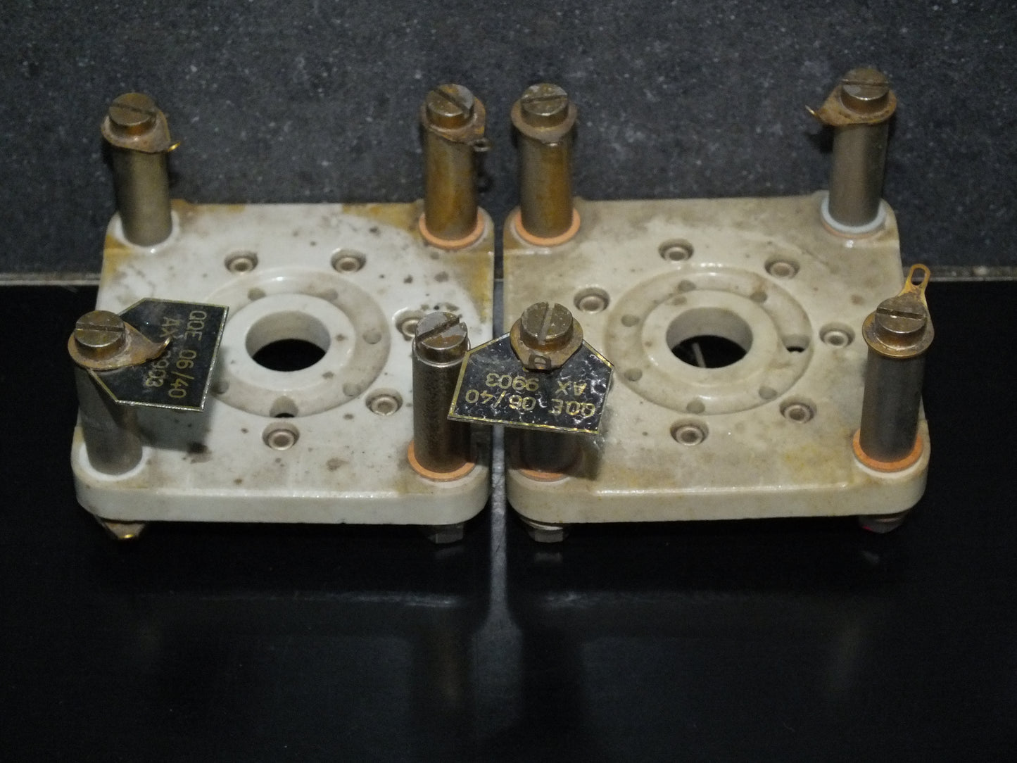 Septar 7 Pins Vacuum Tube Socket Ceramic - QQE06/40 829B