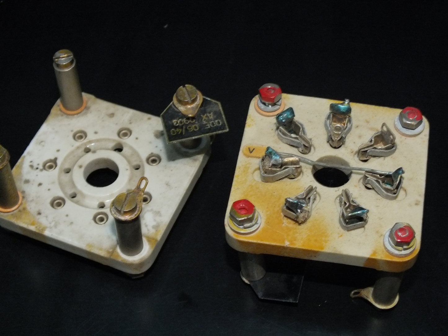 Septar 7 Pins Vacuum Tube Socket Ceramic - QQE06/40 829B