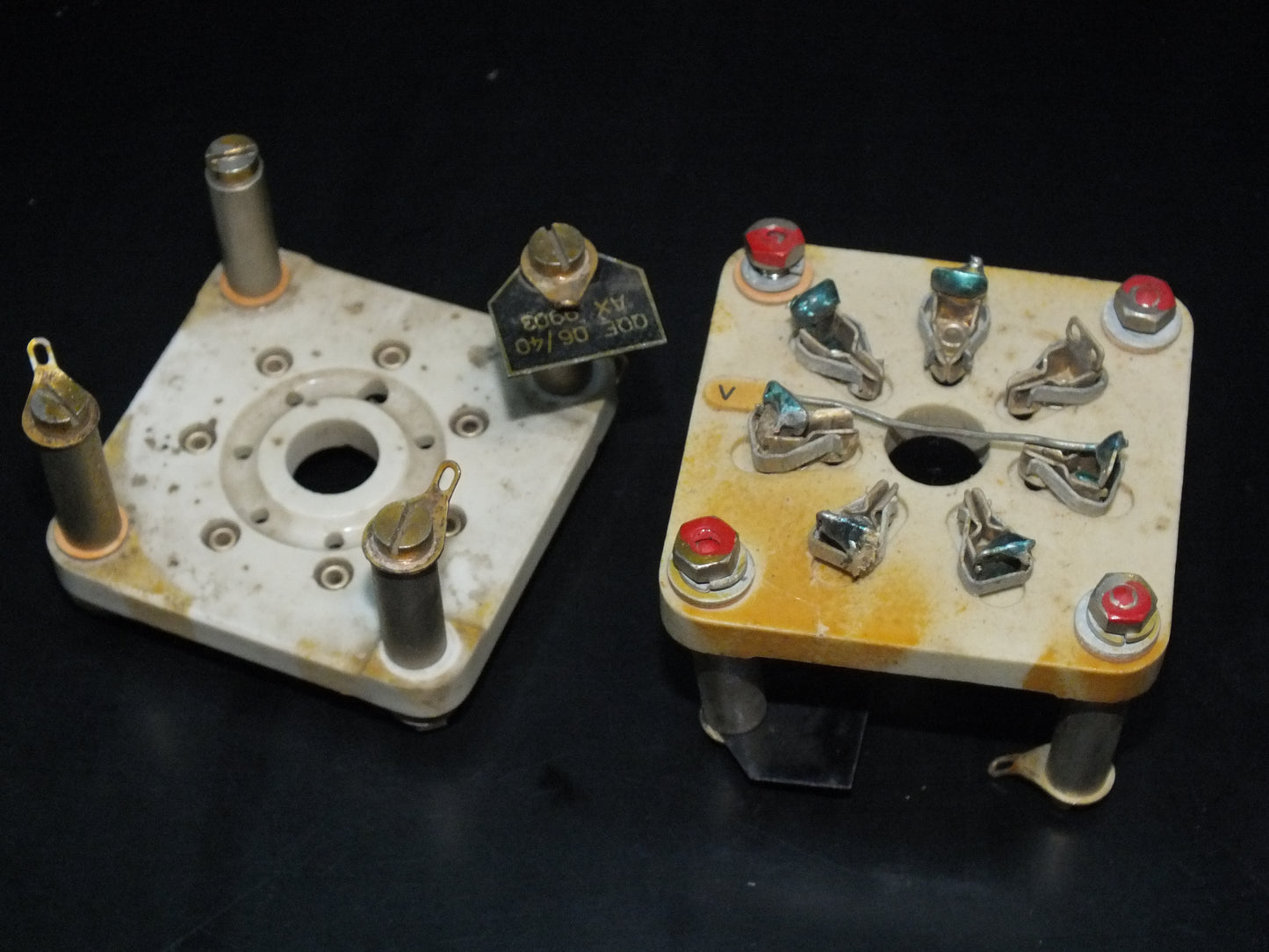 Septar 7 Pins Vacuum Tube Socket Ceramic - QQE06/40 829B