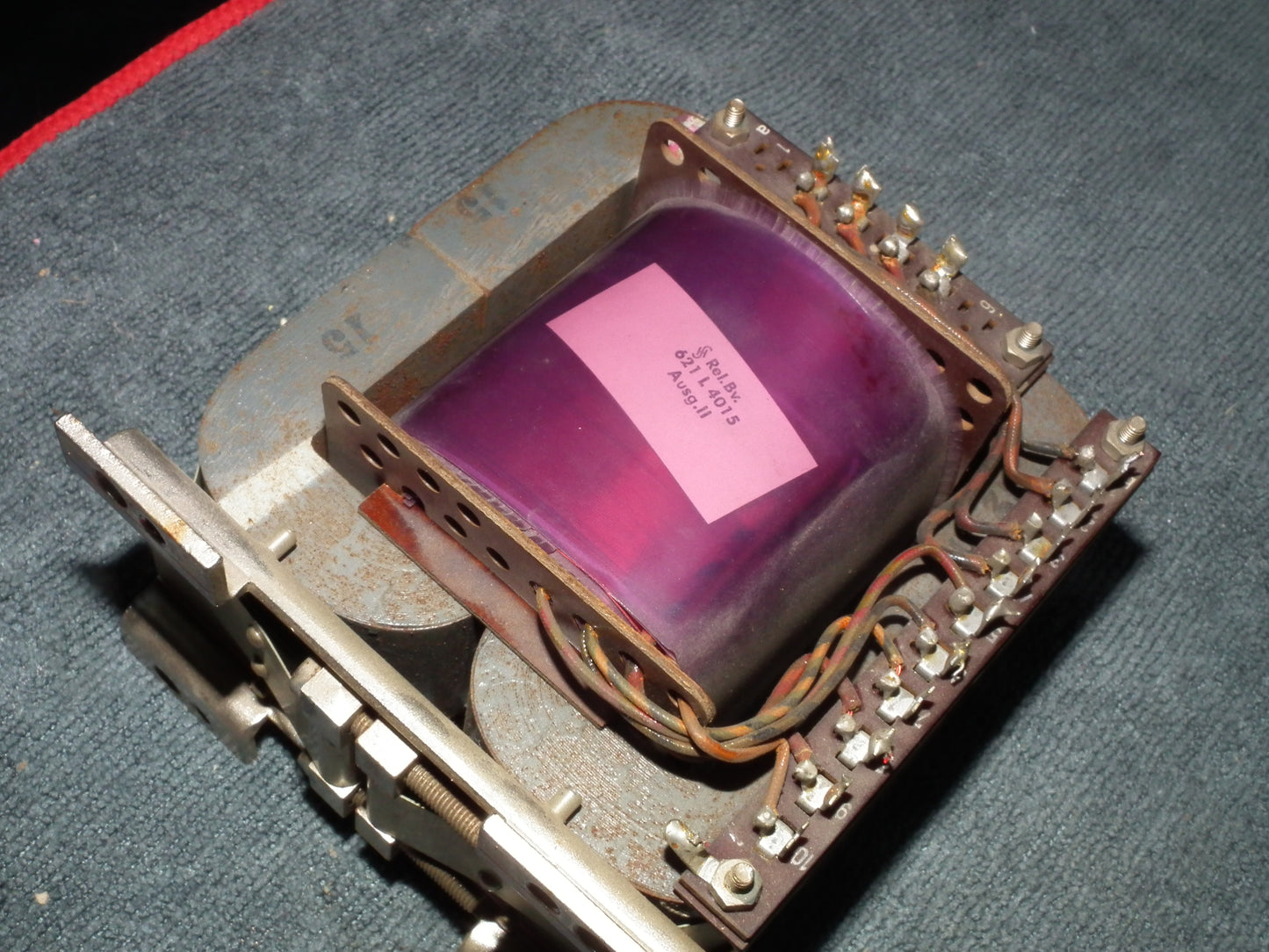 Vintage DOUBLE C-CORE Siemens Transformer 240V, Suitable for EL34 KT88 300B 211