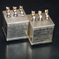 Siemens Klangfilm PIO capacitors 2x1uF/250V glass end seal two pcs (2)