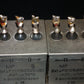Siemens Klangfilm PIO capacitors 2x1uF/250V glass end seal two pcs (2)
