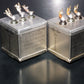 Two vintage Siemens PIO capacitors 2x1uF 300V Klangfilm - West Germany tube audio