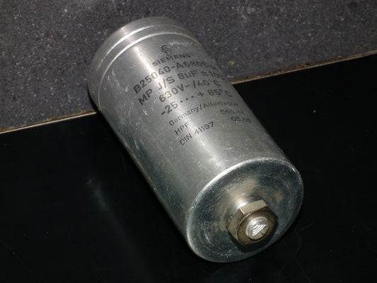 Siemens Klangfilm PIO capacitor 8uF 630V tube audio 8mfd (1 pcs)
