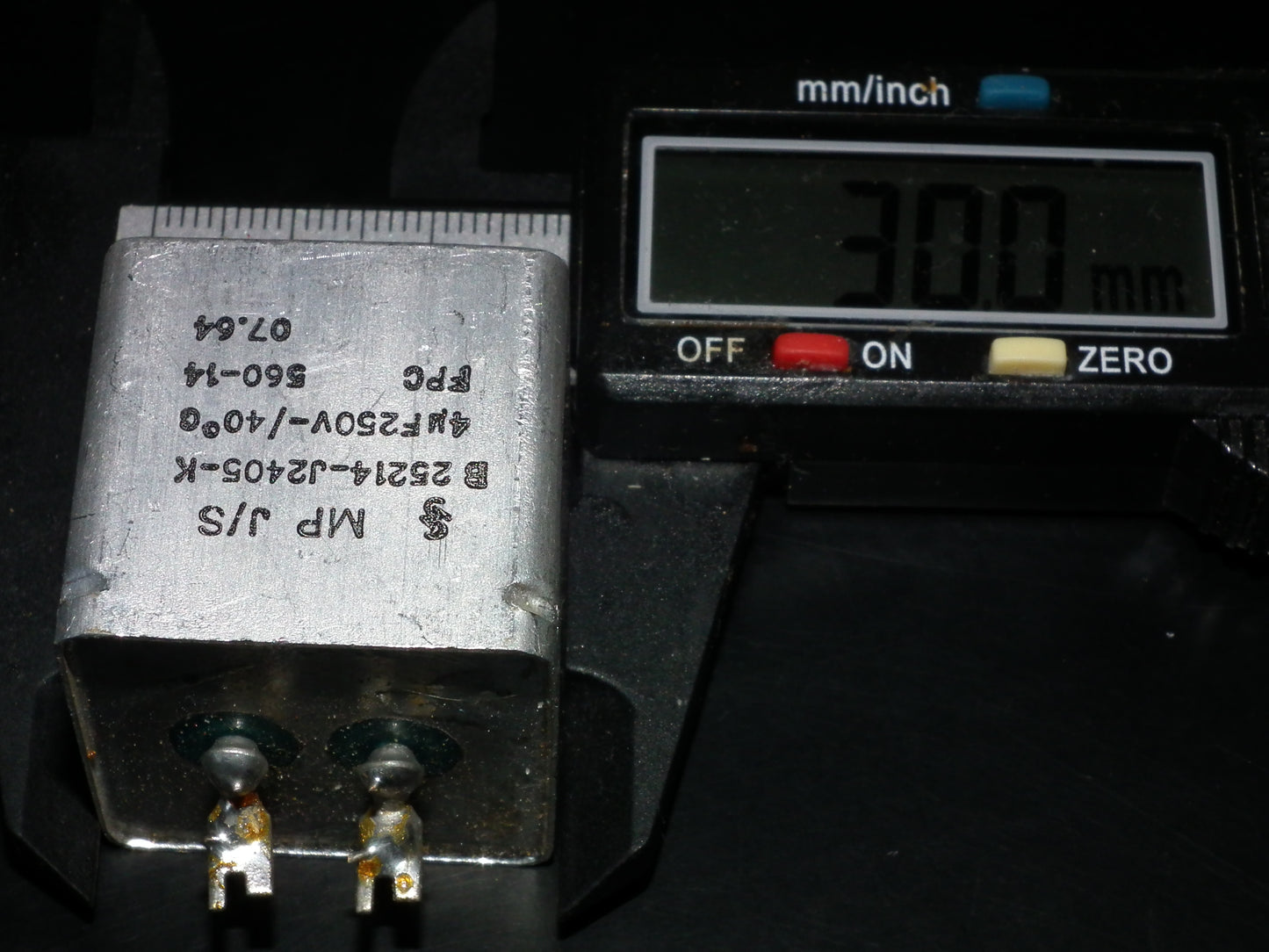 Siemens Klangfilm PIO capacitors 4uF 250V two pcs (2)