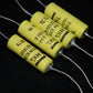 Two 2 Pcs NOS vintage Siemens MKL Capacitors 1mfd 63V Klangfilm West Germany 1u