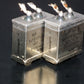 Two vintage Siemens PIO capacitors 1uF 160V Klangfilm - West Germany tube audio
