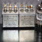 Siemens Klangfilm PIO capacitors 2x1uF/250V glass end seal two pcs 60s