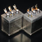 Siemens Klangfilm PIO capacitors 2x1uF/250V glass end seal two pcs 60s