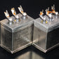 Siemens Klangfilm PIO capacitors 2x1uF/250V glass end seal two pcs 60s